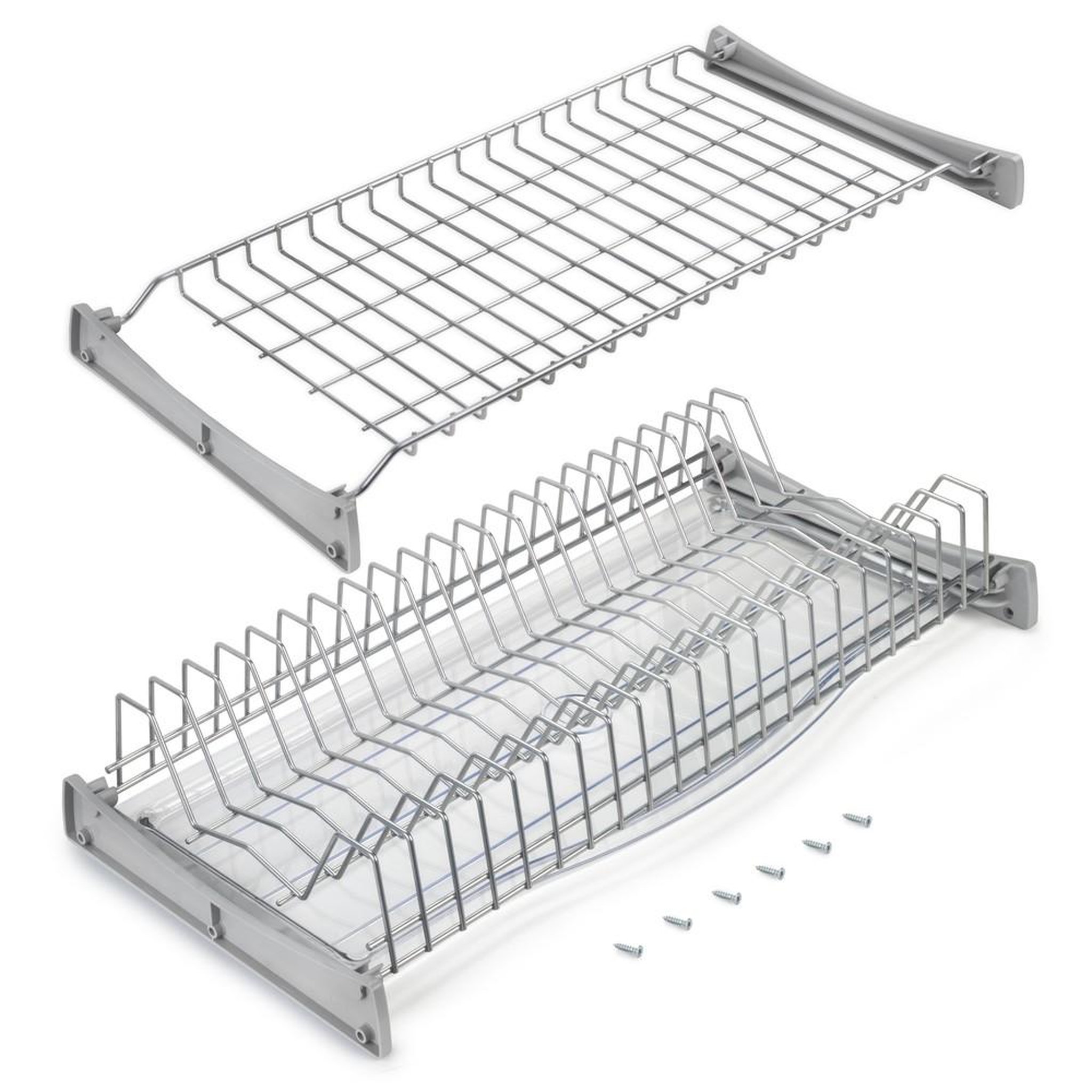 EMUCA SRL Porte-bouteilles latéral extractible TitaneMax - fermeture amortie- Module 200- Gris anthracite- Acier