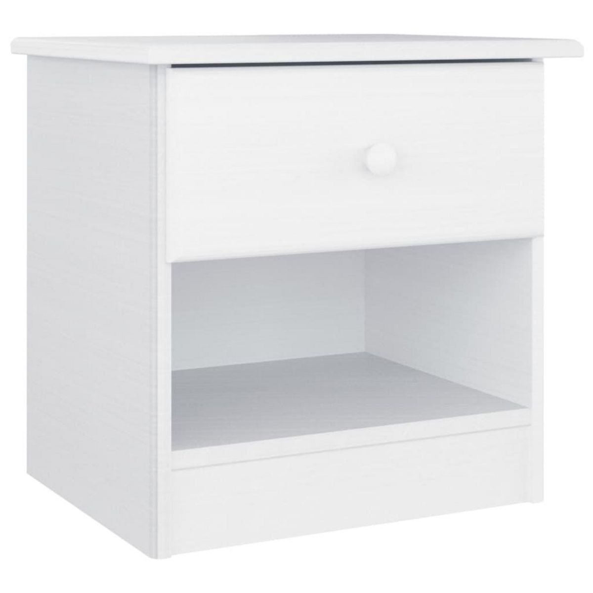 VIDAXL Table de chevet ALTA blanc 41x35x41 cm bois de pin massif