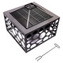 Voir la diapositive 2 : REDFIRE RedFire Foyer avec grille de barbecue Mikor Noir
