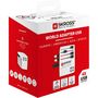 Voir la diapositive 3 : Skross Adaptateur de voyage Universel 4 USB