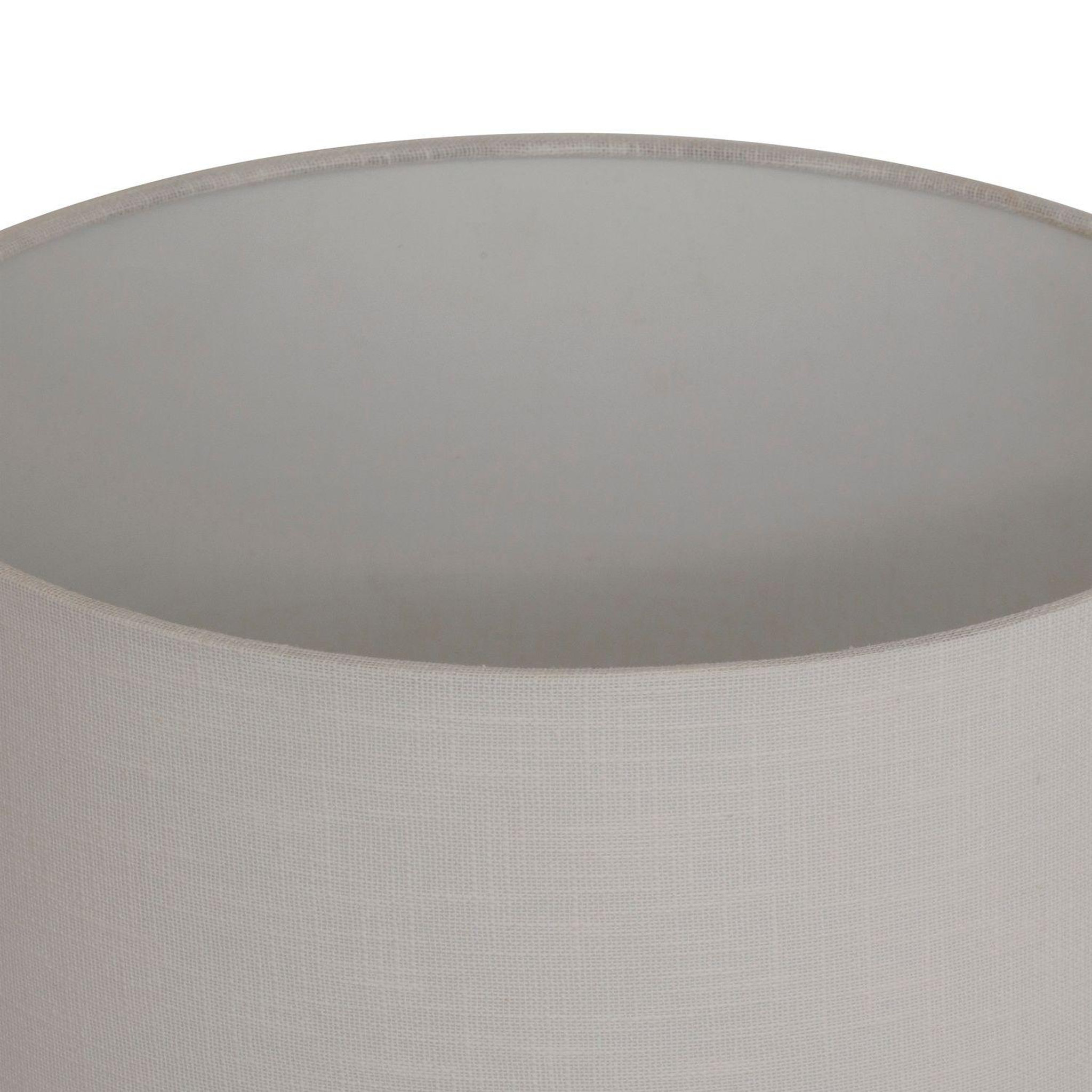 Voir la diapositive 3 : ATMOSPHERA Lampadaire cylindrique en grès erin - gris