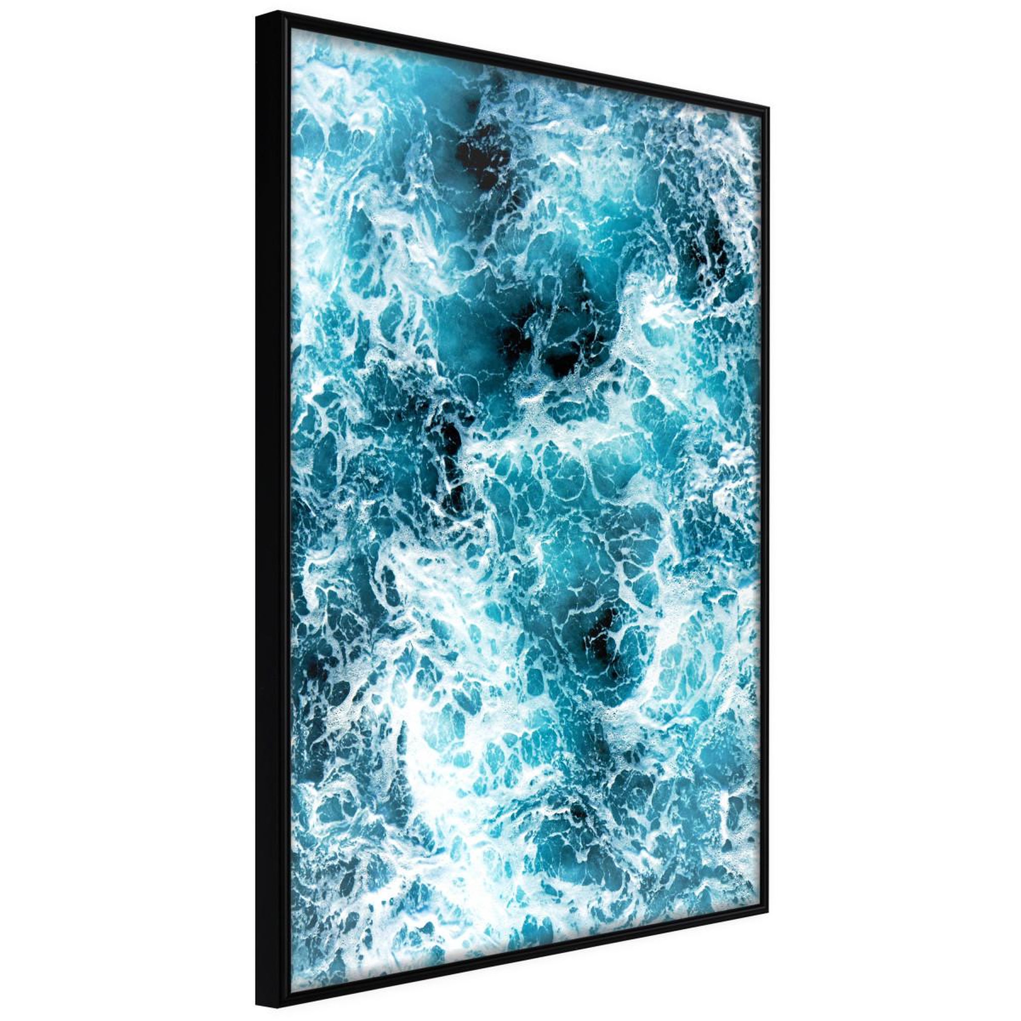 Paris Prix Affiche Murale Encadrée  Sea Foam