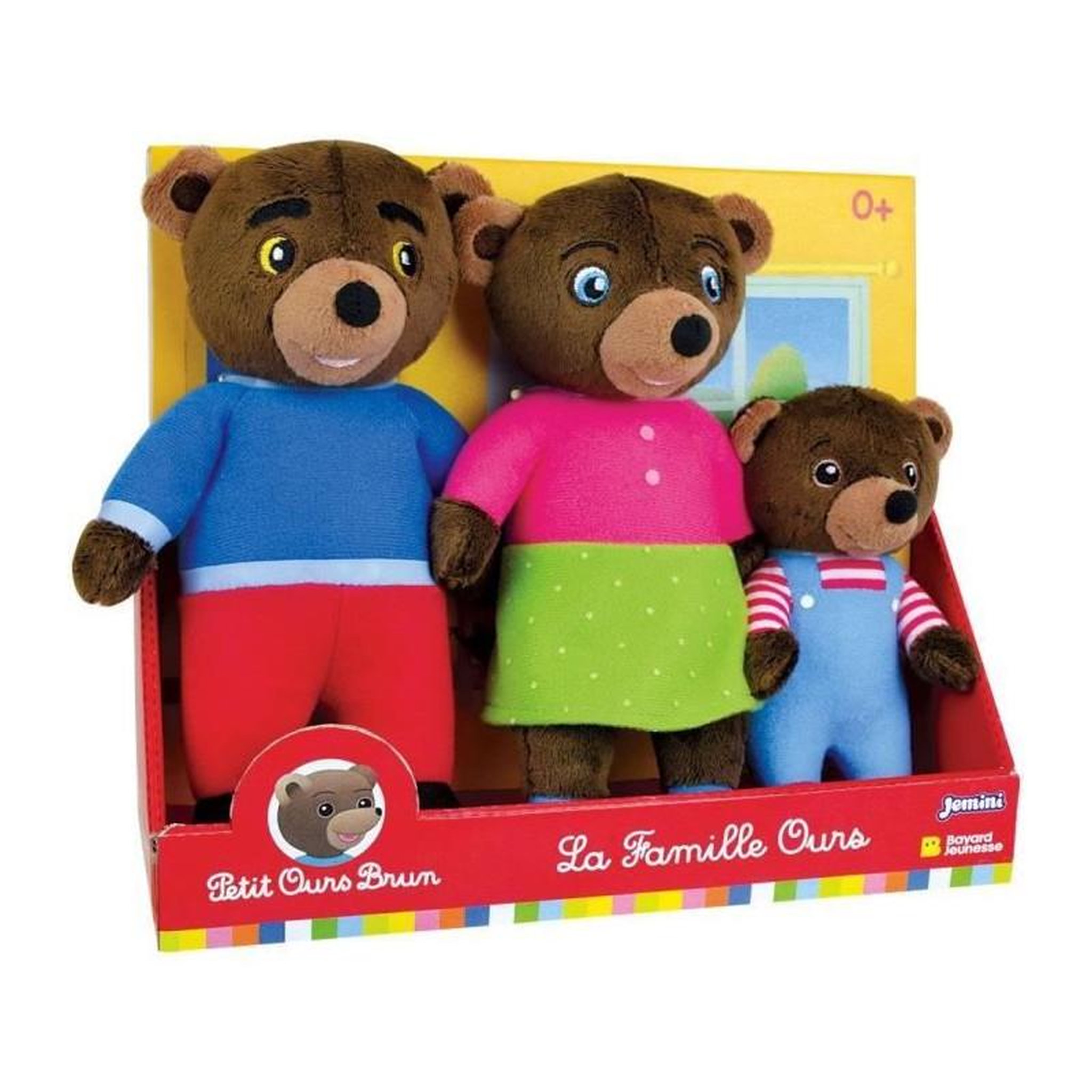 Voir la diapositive 5 : JEMINI Jouet en peluche Jemini Ours brun