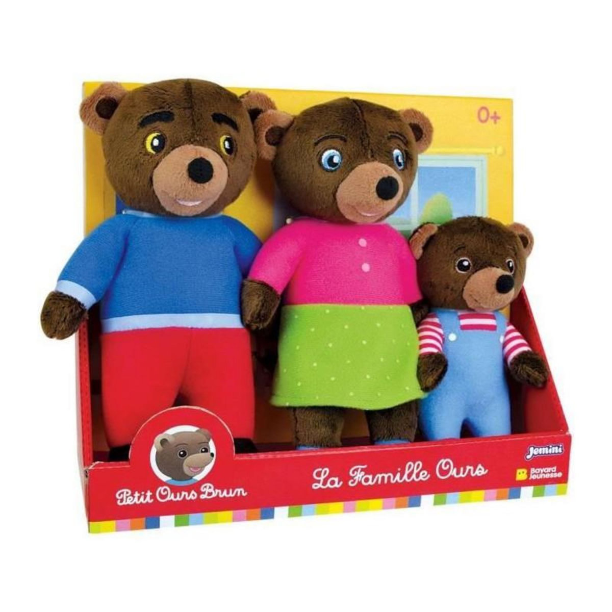 JEMINI Jouet en peluche Jemini Ours brun
