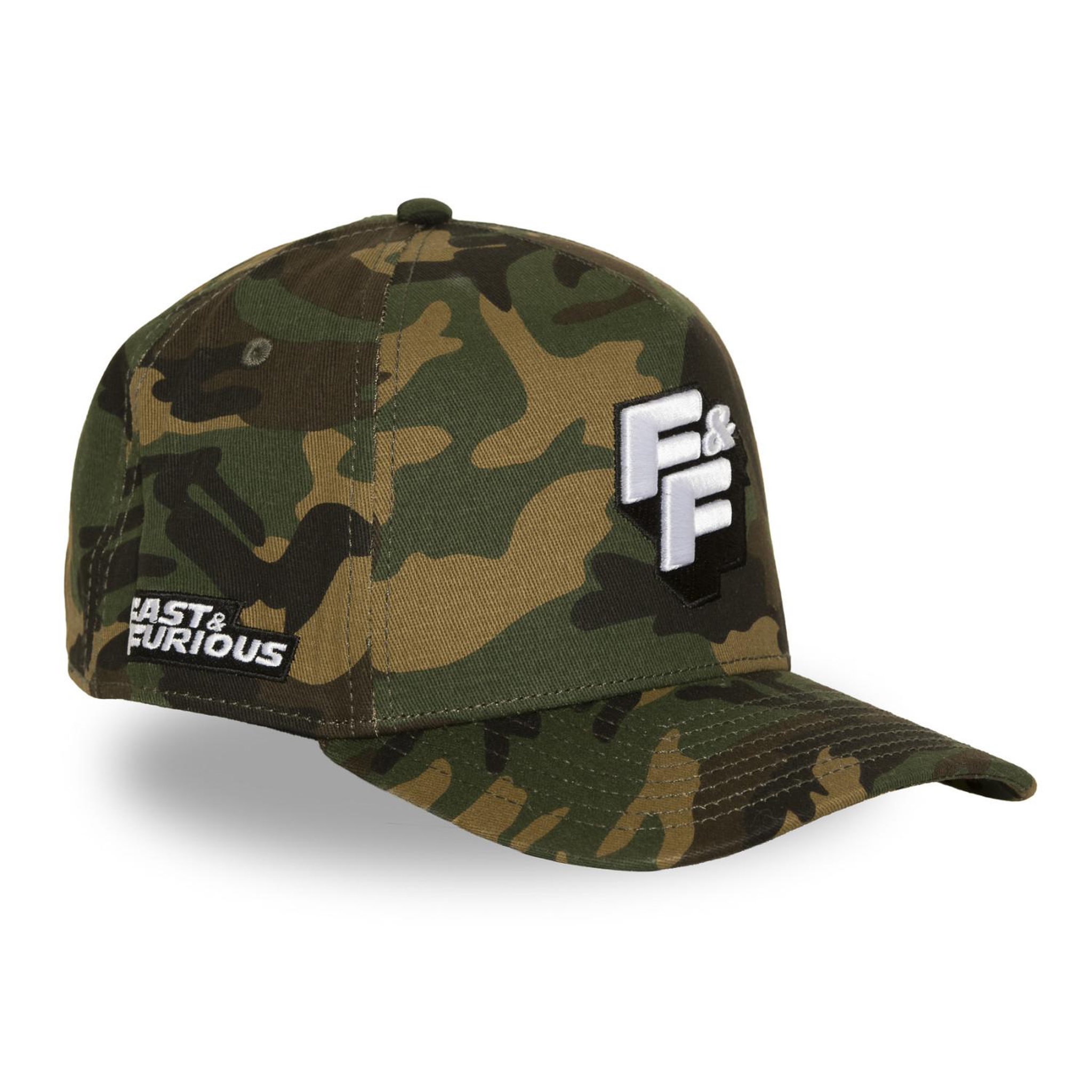 Voir la diapositive 4 : CAPSLAB Casquette trucker premium avec broderie fast and furious logo