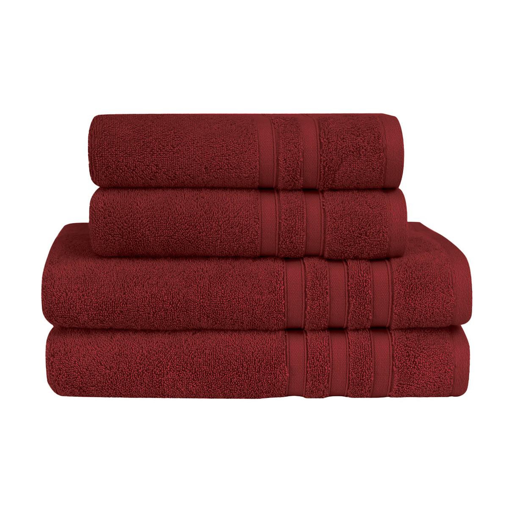 Voir la diapositive 1 : Sensei Maison Ensemble de bain 4 pièces 600 g/m² SENSILK