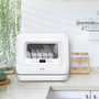Voir la diapositive 5 : Kitchen move Lave-vaisselle compact 3 couverts avec réservoir d'eau pose-libre blanc - bat-wqp4-6204