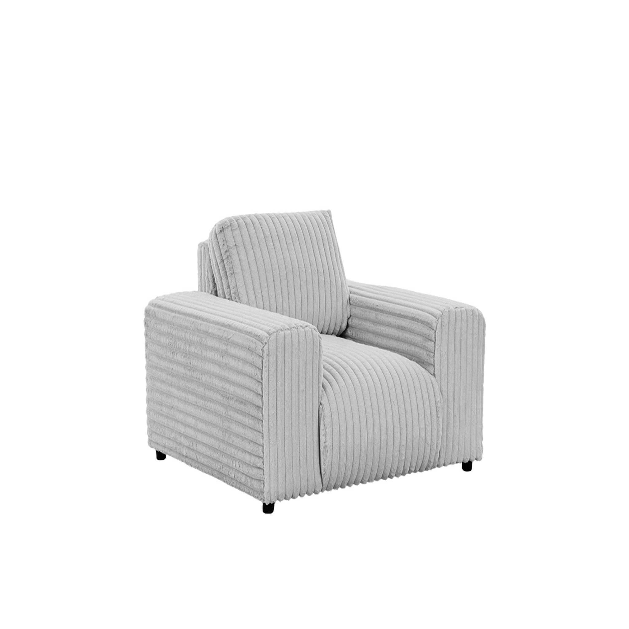 Voir la diapositive 6 : CASANOVA PARIS Caisa - fauteuil en velours côtelé