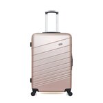 WAVE PARIS WAVE PARIS - Valise Grand Format ABS TIGRE 4 Roues 75 cm. Coloris disponibles : Beige, Vert, Gris, Noir, Bleu, Rose