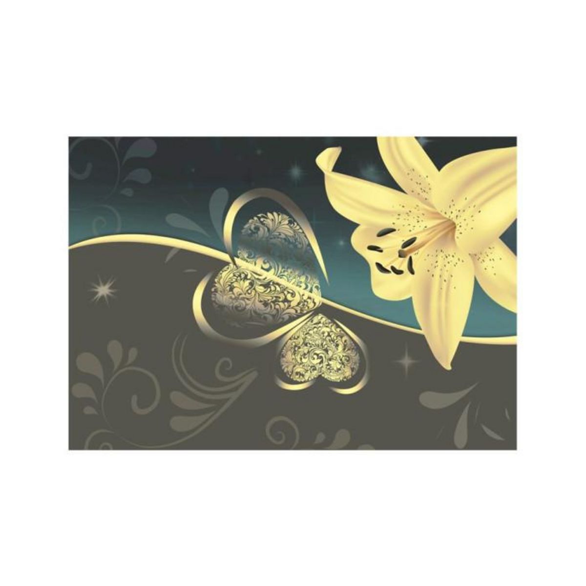 Paris Prix Papier Peint  Lily in Shades of Gray