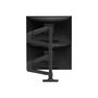 Voir la diapositive 2 : Ergotron Ergotron LX Dual Monitor Arm schwarz (45-509-224) (45509224)