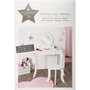Voir la diapositive 6 : ATMOSPHERA Coiffeuse enfant 1 tiroir  avec miroir et tabouret JASMINE