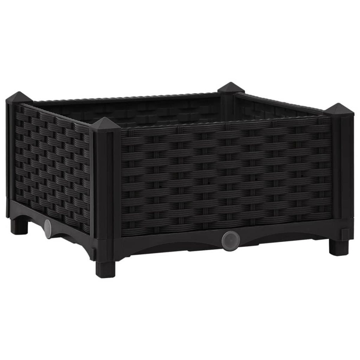 VIDAXL Lit sureleve 40x40x23 cm Polypropylene