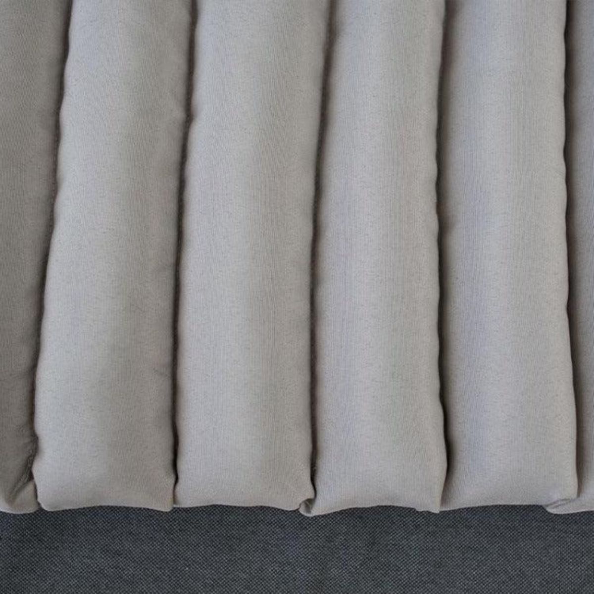 RED DECO Lot de 2 matelas bain de soleil 180cm - 2x sormiou taupe