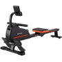 Voir la diapositive 1 : HOMCOM Rameur magnétique bluetooth connecté Kinomap & Zwift écran LCD noir rouge