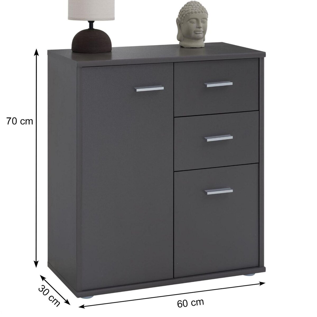 IDIMEX Buffet REMY, en mélaminé