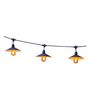 Voir la diapositive 3 : Lumisky Lot de 2 guirlandes VINTY Noir Acier 6M