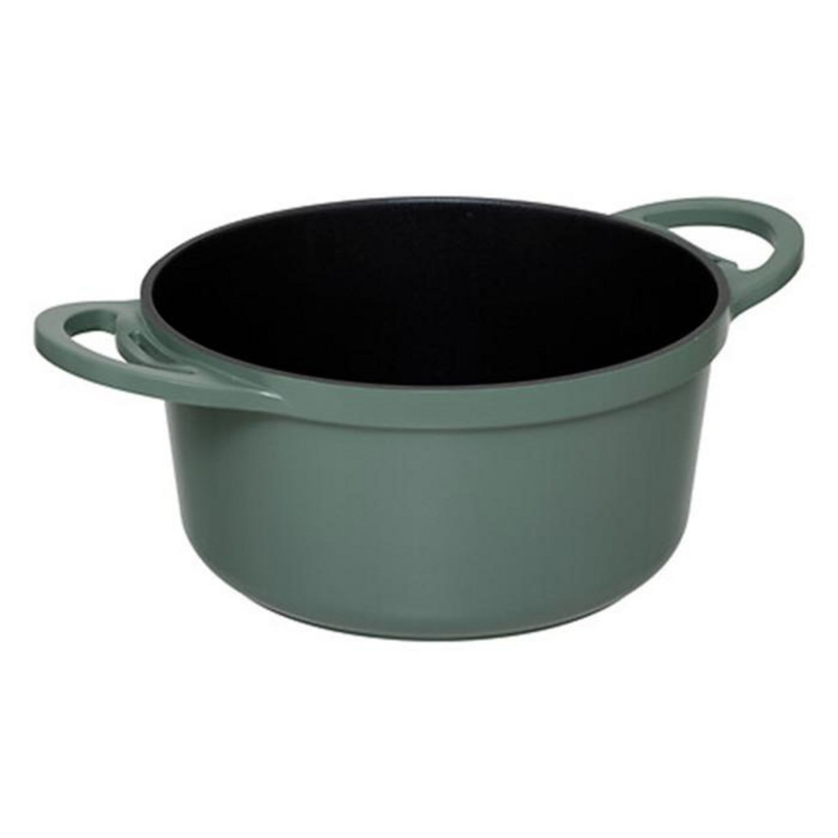 FIVE Cocotte Avec Panier Vapeur  Kirk  24cm Vert Olive