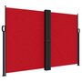 Voir la diapositive 2 : VIDAXL Auvent lateral retractable rouge 160x600 cm