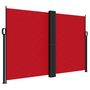 Voir la diapositive 2 : VIDAXL Auvent lateral retractable rouge 160x600 cm