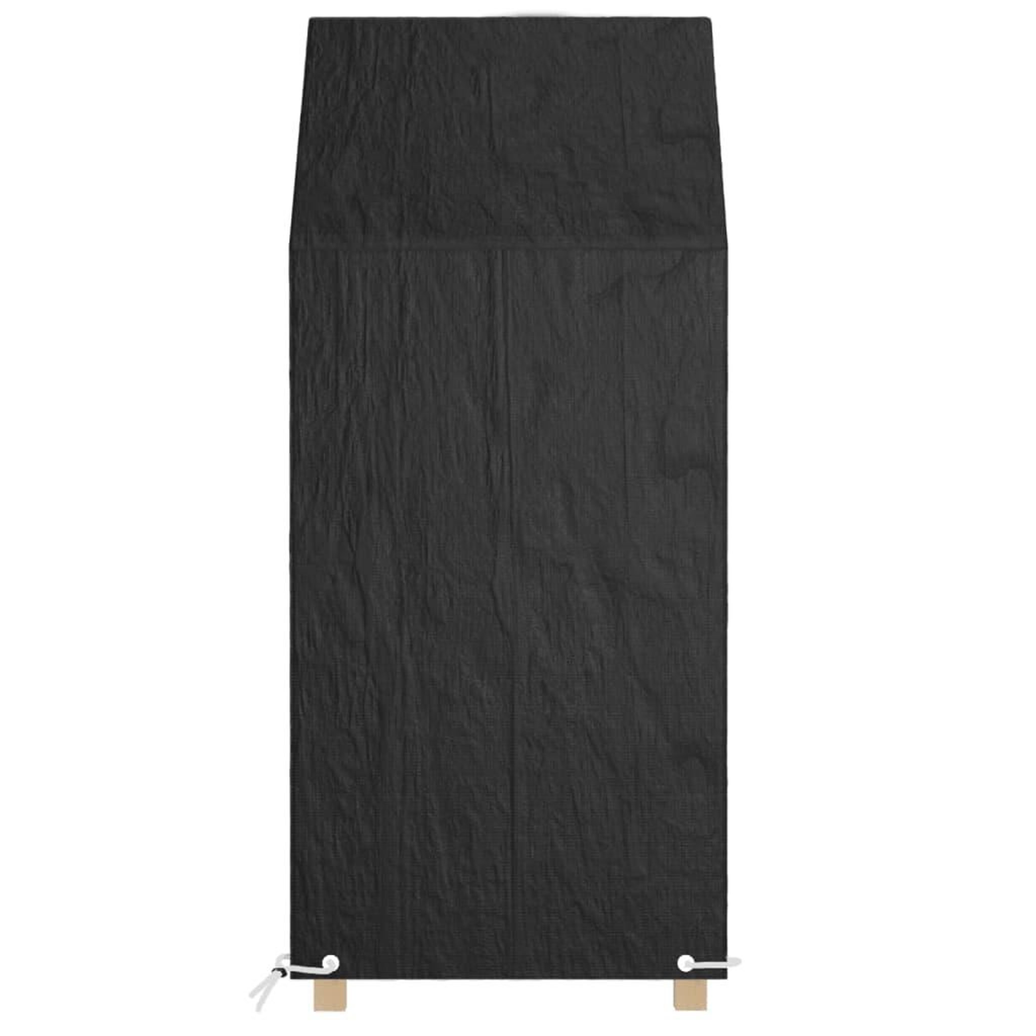 Voir la diapositive 2 : VIDAXL Housses de chaise de jardin 2 pcs 8 œillets 65x65x110/150 cm PE