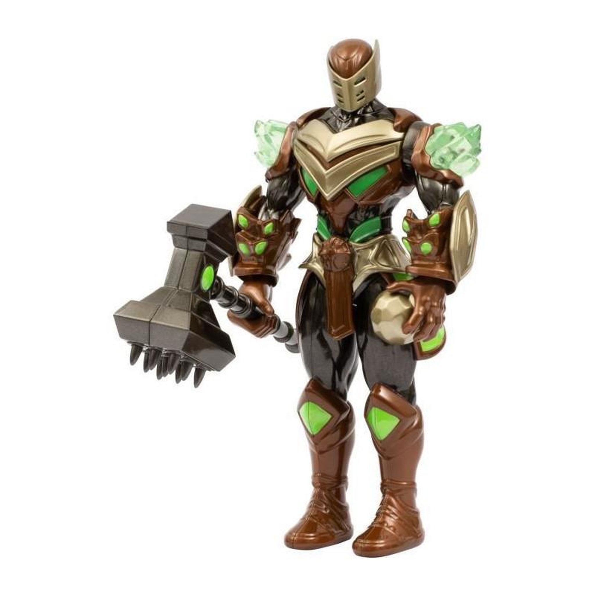 Voir la diapositive 4 : GENERIQUE Figurine articulée - GORMITI - Gormiti avec attaque lumineuse Terre - Rockard - 27 cm - a partir de 4 ans - GRV074