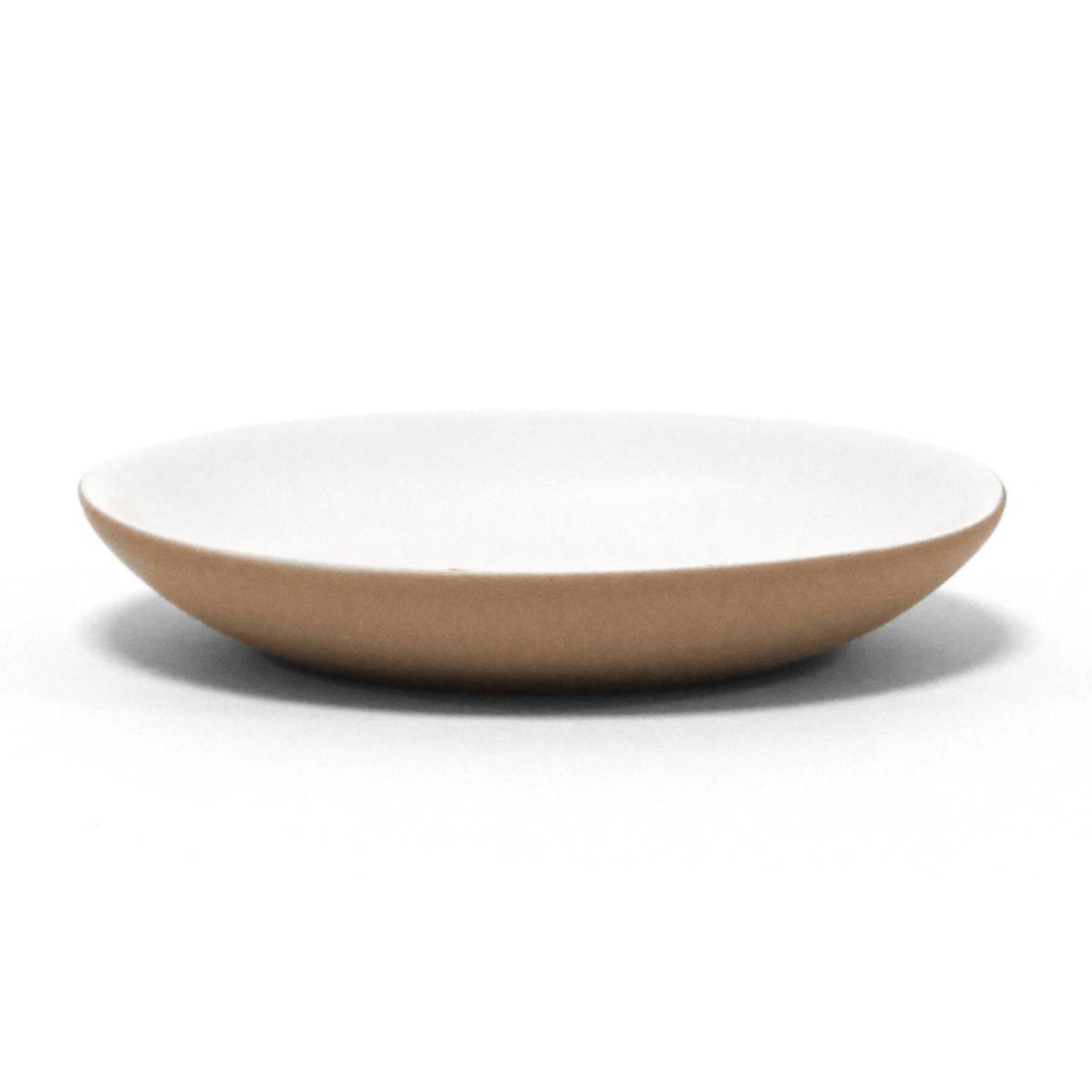 Douceur d'Intérieur Porte savon uni soft touch  mambo  11cm sable
