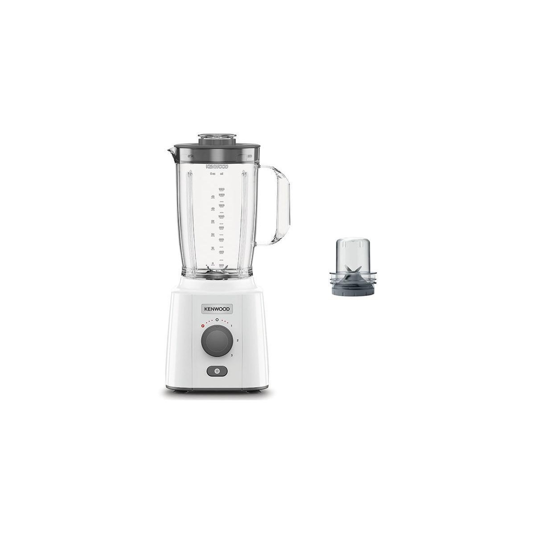 Voir la diapositive 3 : KENWOOD Blender Kenwood BLP41.C0WH Bol 2 litres Gris