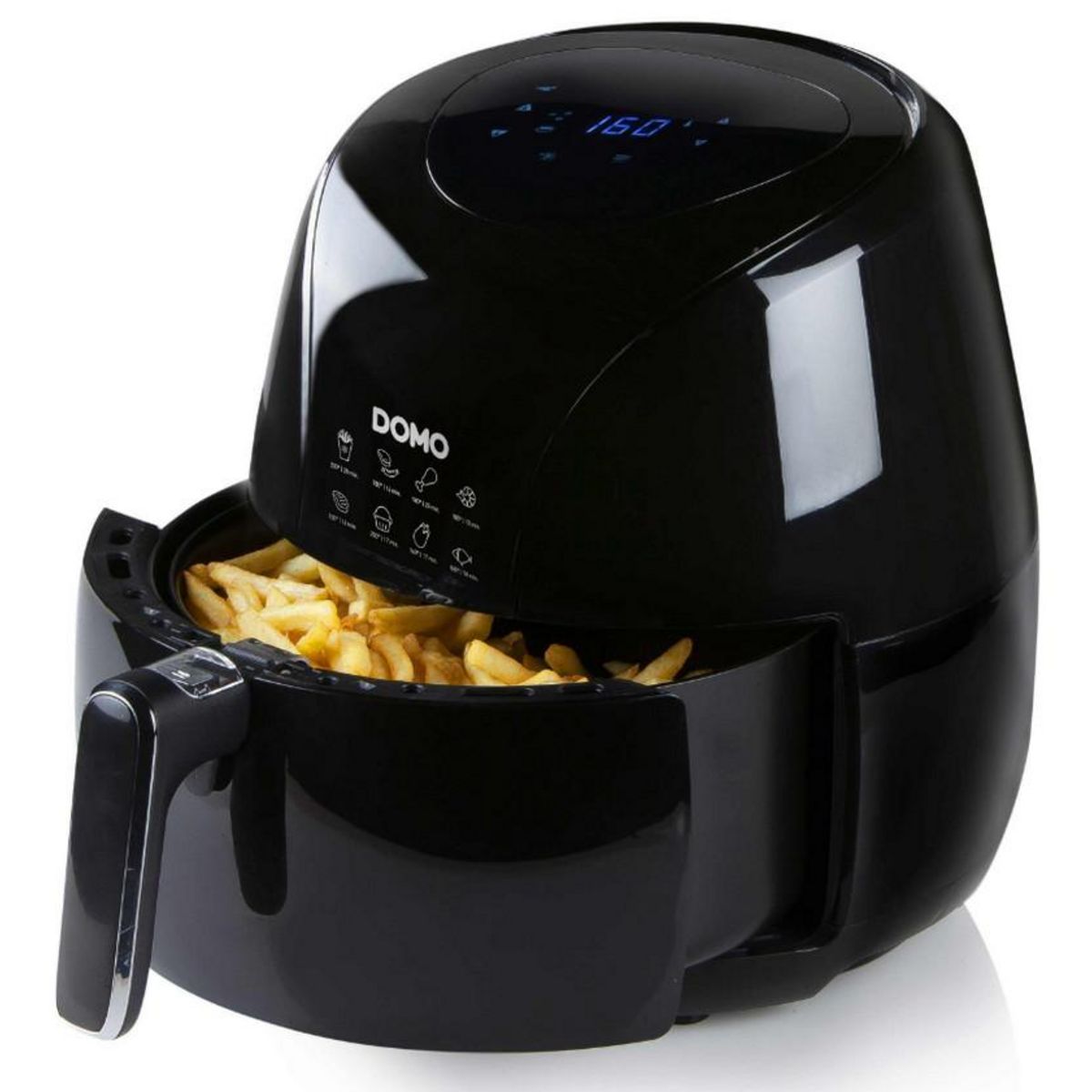 Domo Friteuse sans huile 5.5l 2000w noir - do533fr