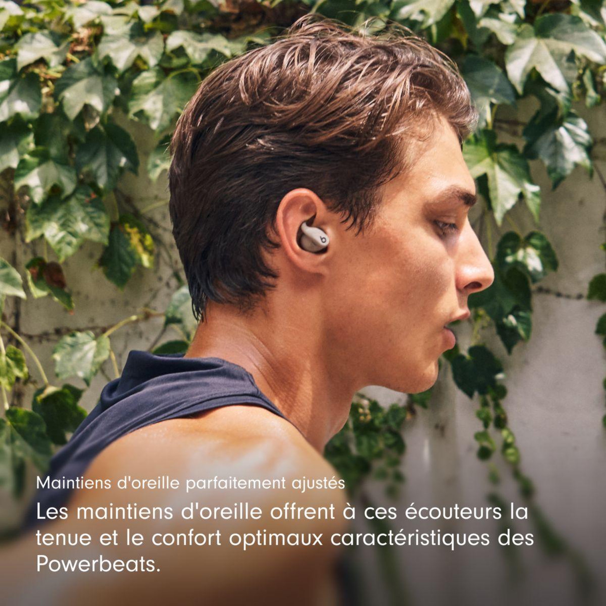 Voir la diapositive 4 : BEATS Ecouteurs sport Powerbeats Fit Gris