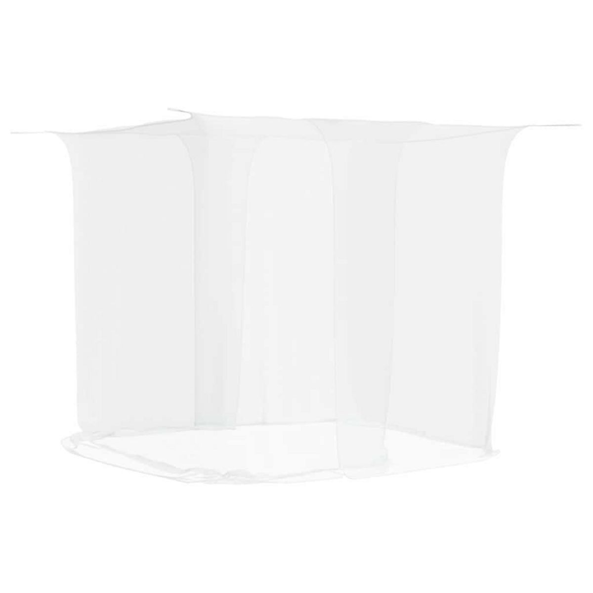 VIDAXL Moustiquaire suspendue 156 maille blanc 220x200x210 cm