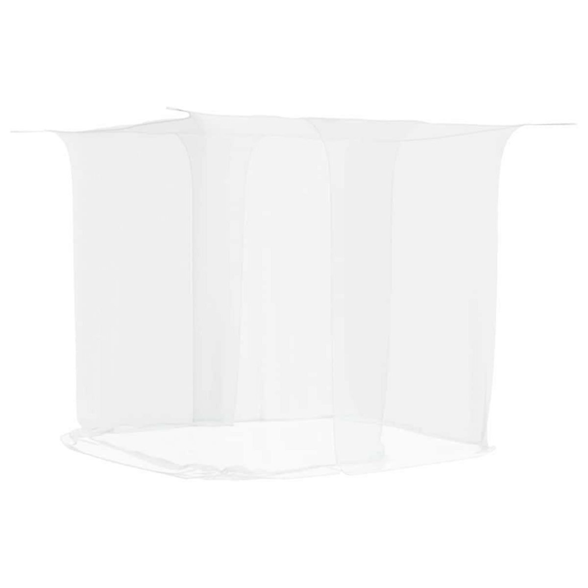 VIDAXL Moustiquaire suspendue 156 maille blanc 220x200x210 cm