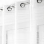 Voir la diapositive 2 : Paris Prix Rideau Voilage à Œillets  Janice  140x240cm Blanc