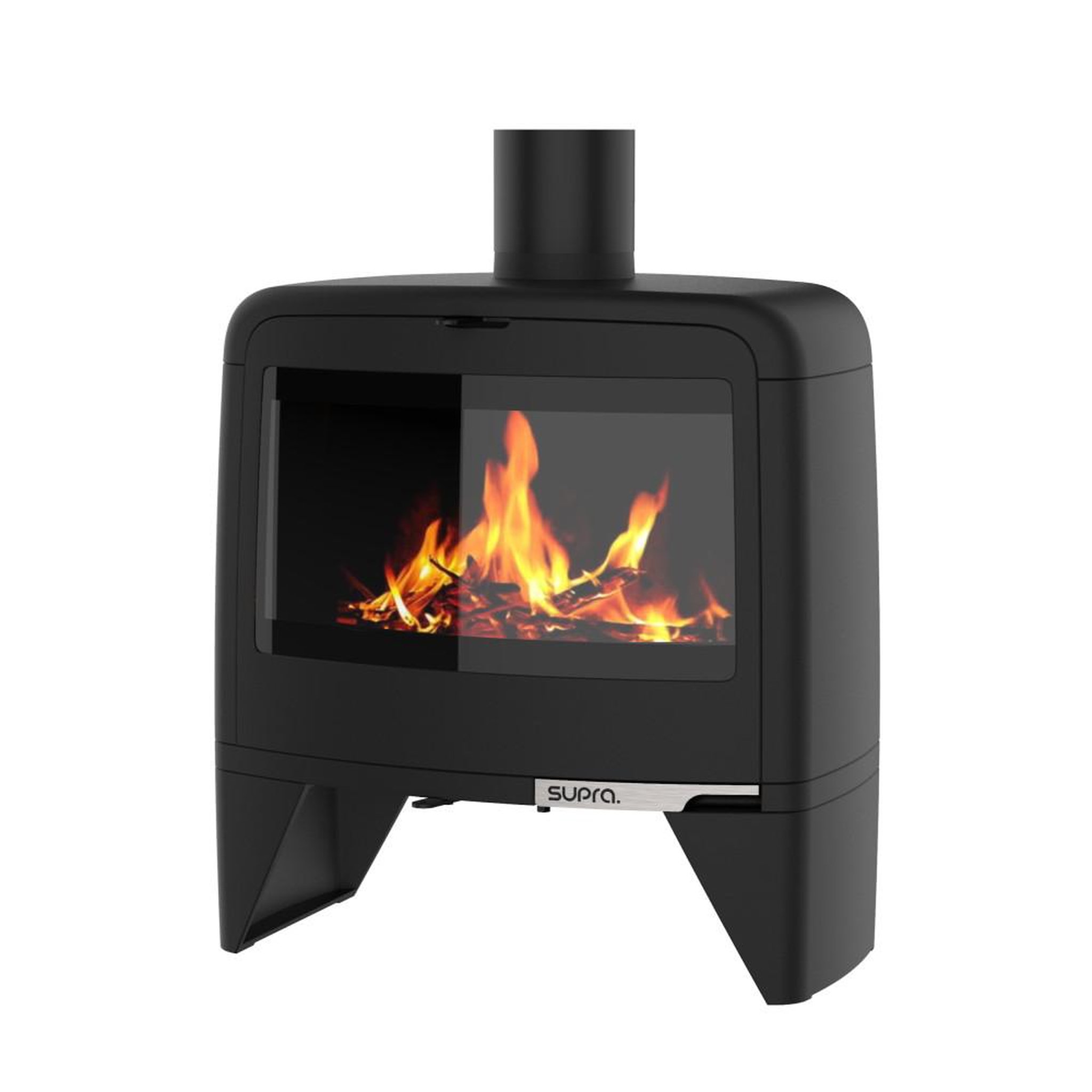 Supra Poêle à bois PAUL 10KW en fonte - étanche - eco design