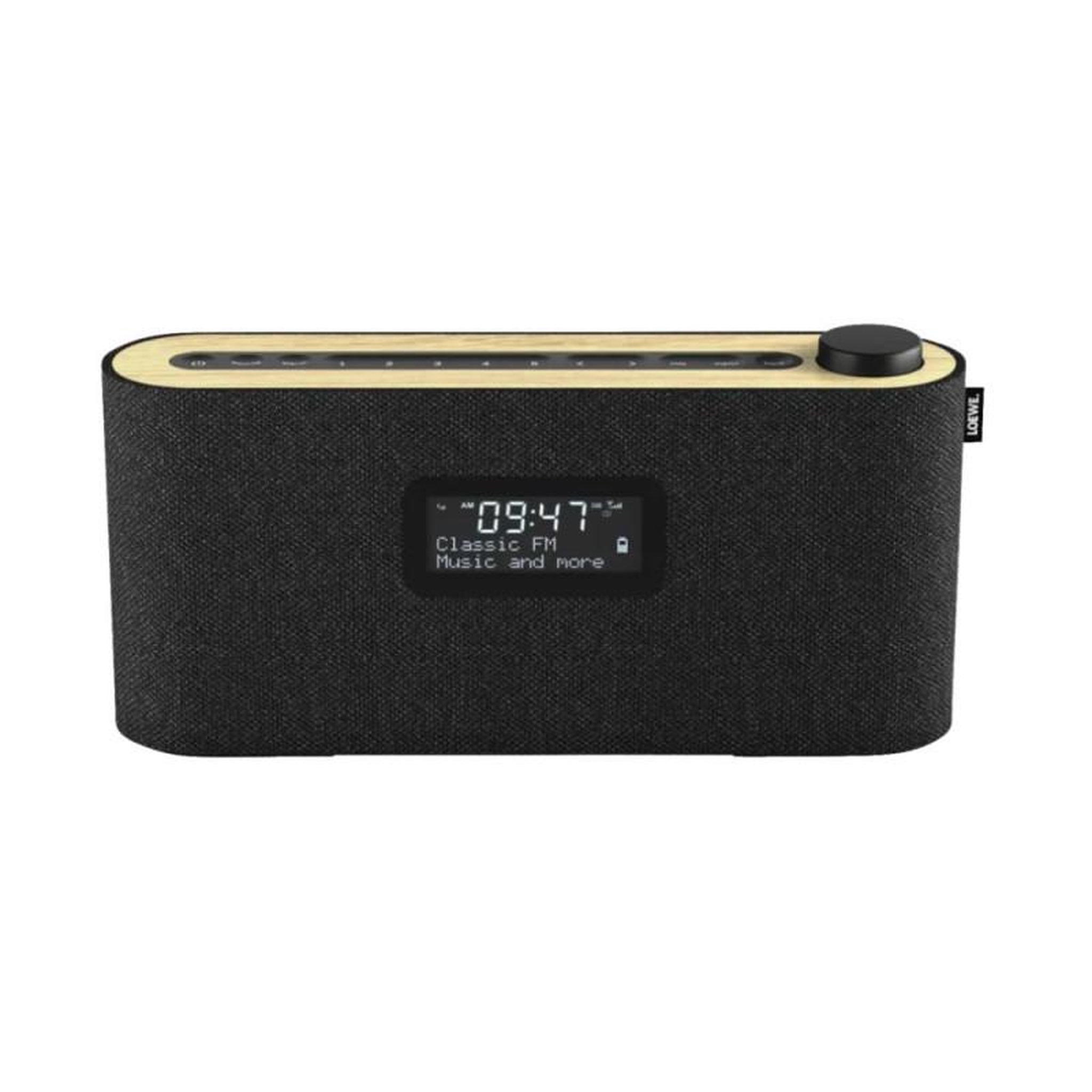 LOEWE Radio Portable Loewe DAB+ FM Gris basalte avec Bluetooth