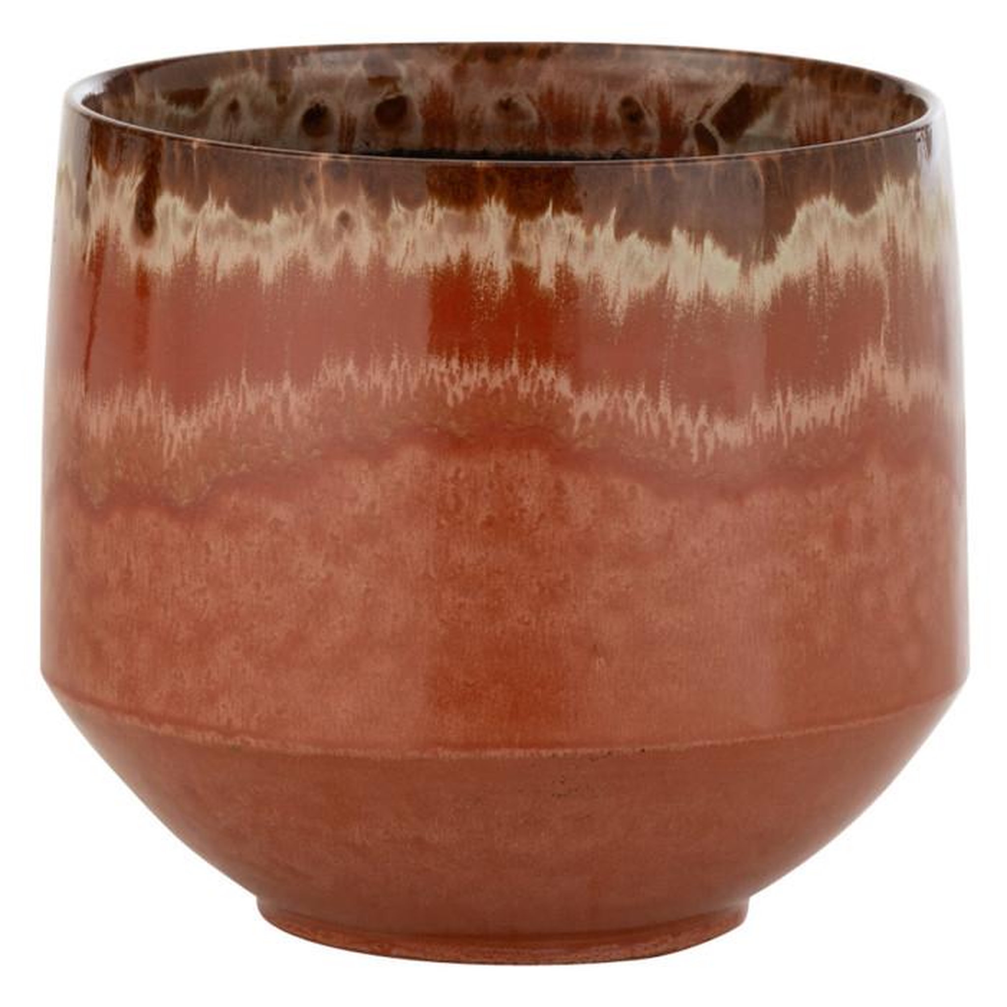 Paris Prix Cache-Pot en Céramique  Aline  24cm Rouge