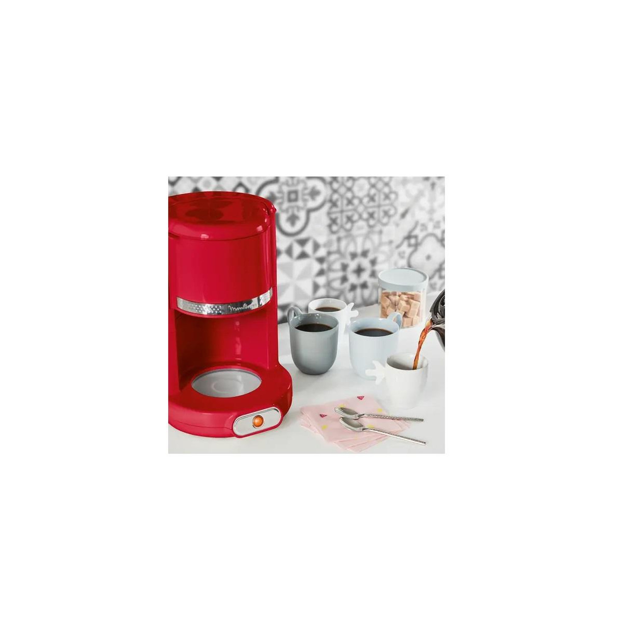 Voir la diapositive 6 : MOULINEX Cafetière filtre 1.25l 10-15 tasse - fg381510