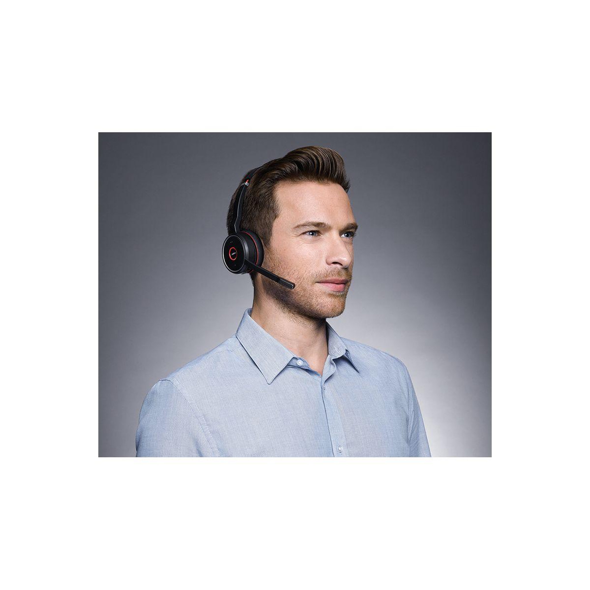 Voir la diapositive 3 : Jabra Micro-casque Evolve 75 SE Sans fil