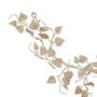 Voir la diapositive 2 : ATMOSPHERA Guirlande de Noël Déco  Feuiles  180cm Or