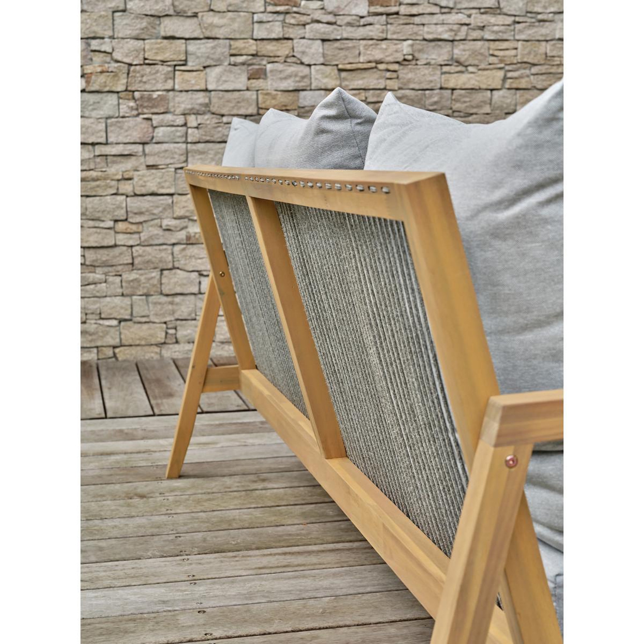 Voir la diapositive 6 : Paris Prix Salon de jardin 5 places en bois  funa  203cm naturel