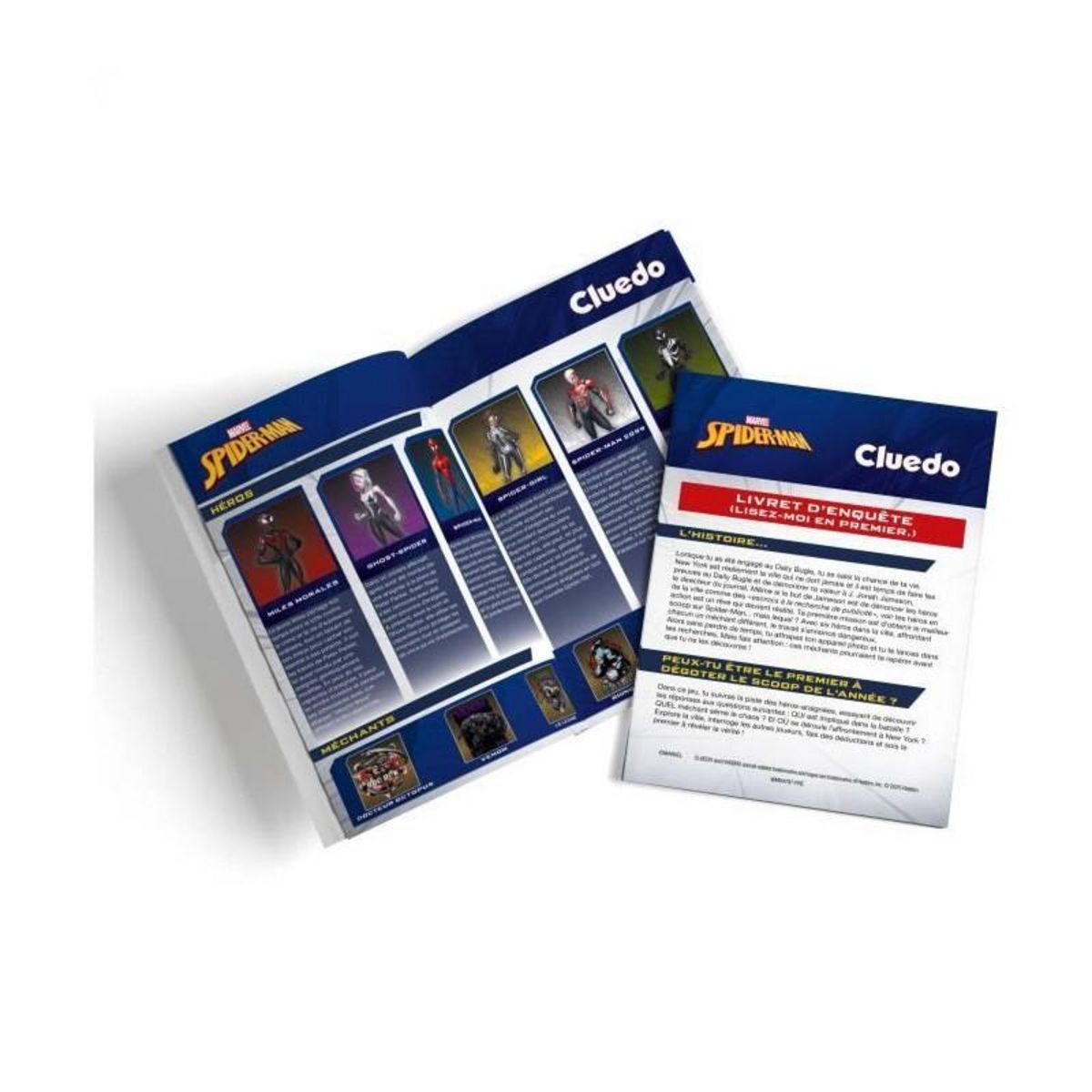 Winning Moves CLUEDO Spider-Man - Jeu de société - WINNING MOVES