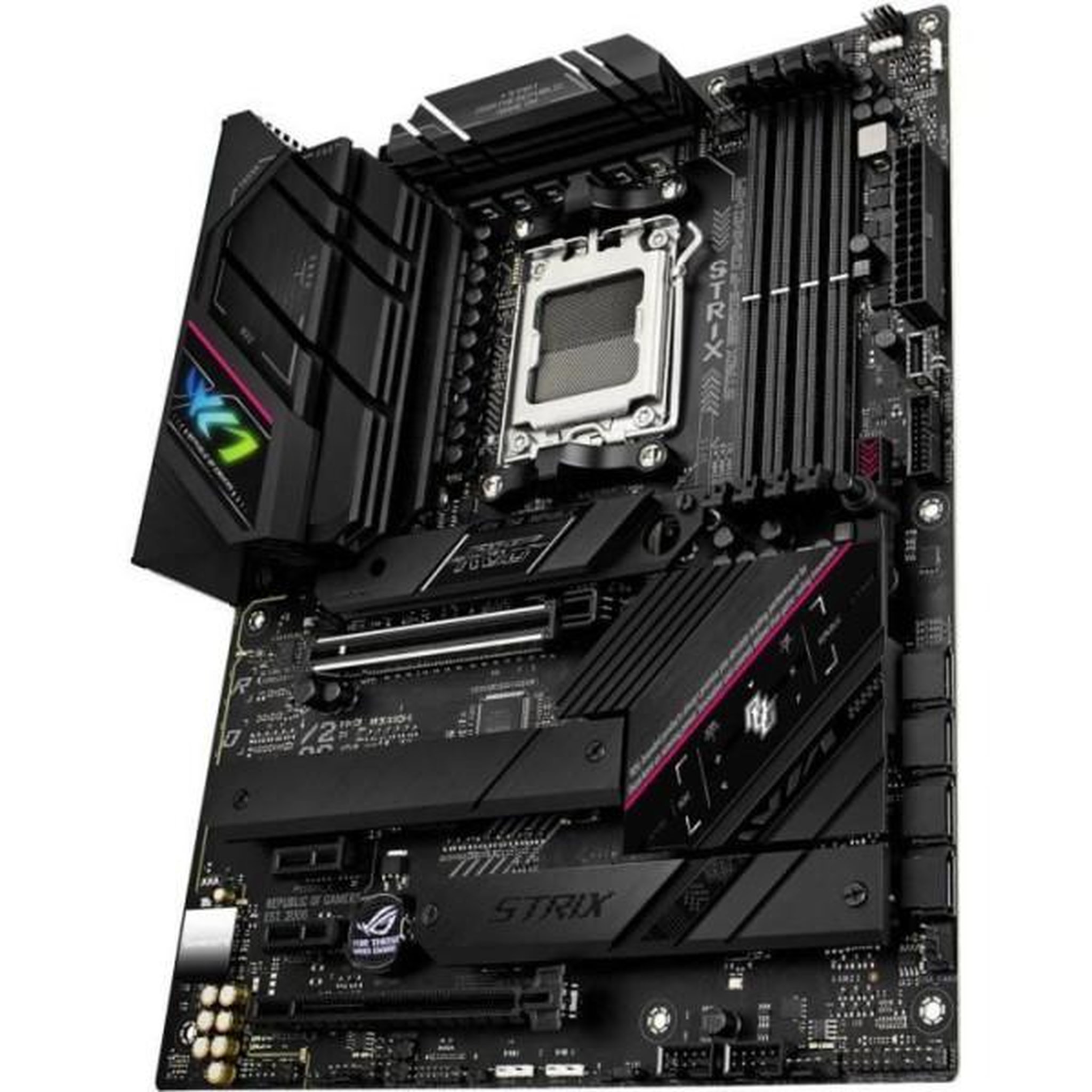 Voir la diapositive 6 : ASUS Carte mere - ASUS - ROG STRIX B650E-F GAMING WIFI - AMD B650 - Emplacement AM5 - DDR5-SDRAM