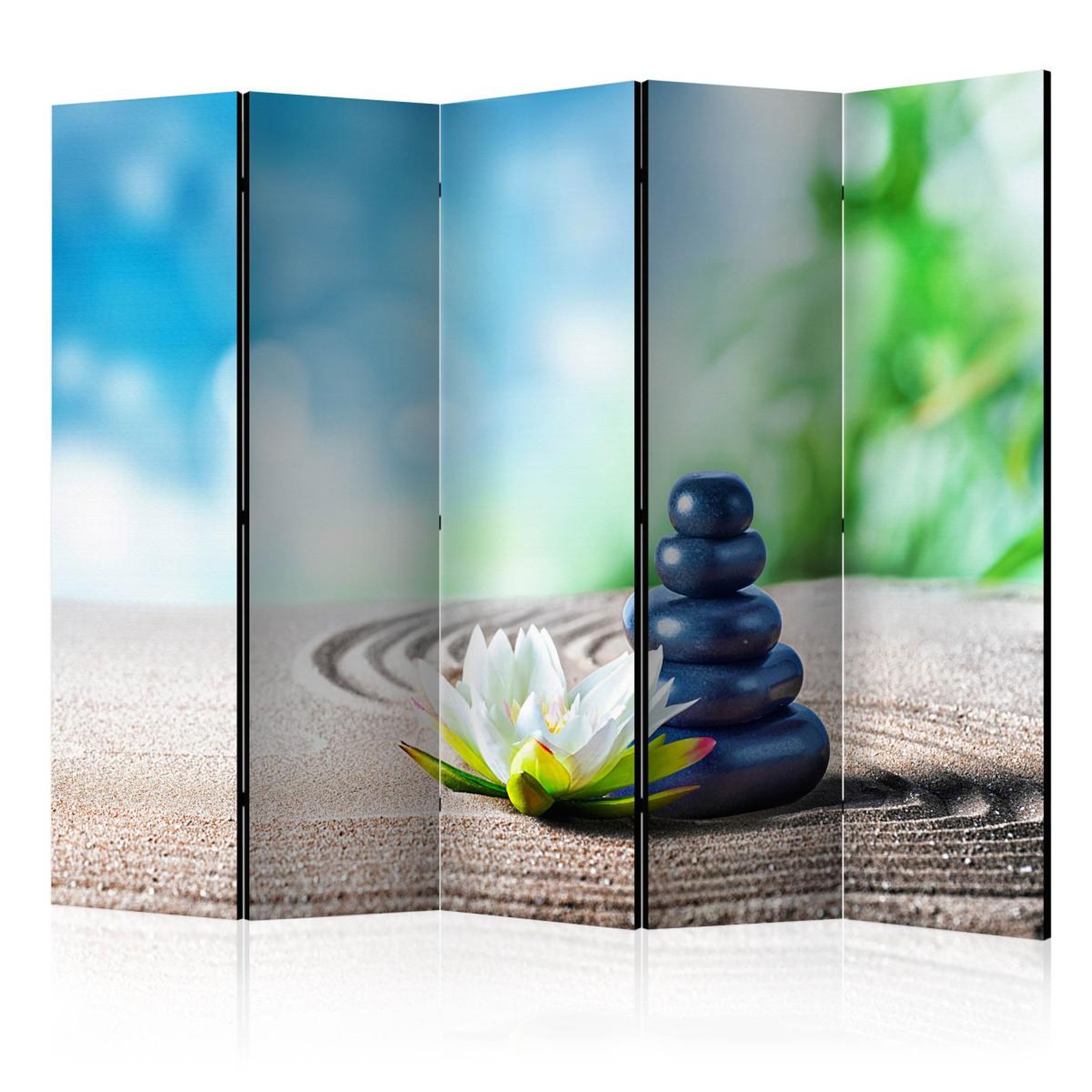 Paris Prix Paravent 5 volets  calm place  172x225cm