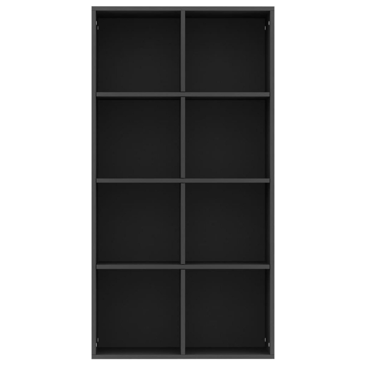 VIDAXL Bibliotheque/Buffet Noir 66x30x130 cm Bois d'ingenierie