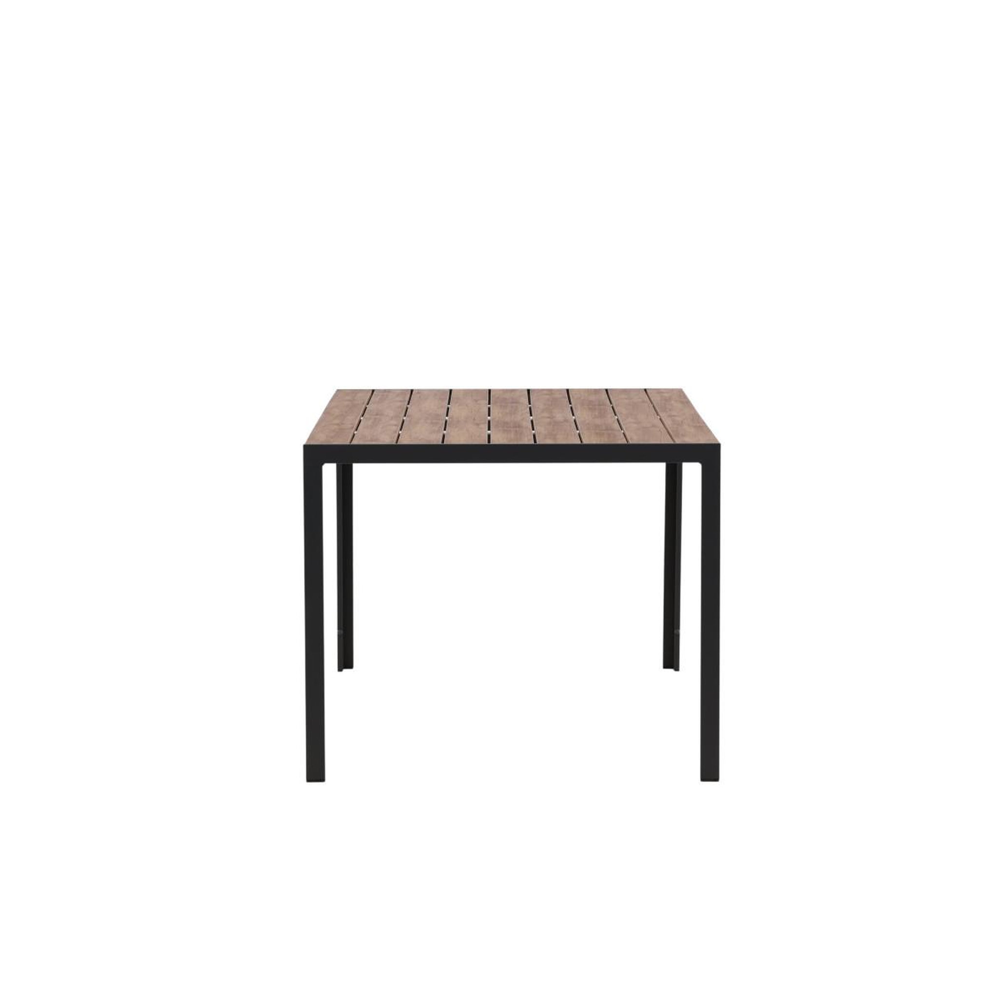 Voir la diapositive 4 : Paris Prix Table de jardin  break  150cm noir & naturel