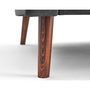 Voir la diapositive 3 : LISA DESIGN Ostrava - canapé droit 2 places en velours pieds en bois