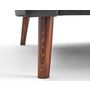 Voir la diapositive 3 : LISA DESIGN Ostrava - canapé droit 2 places en velours pieds en bois