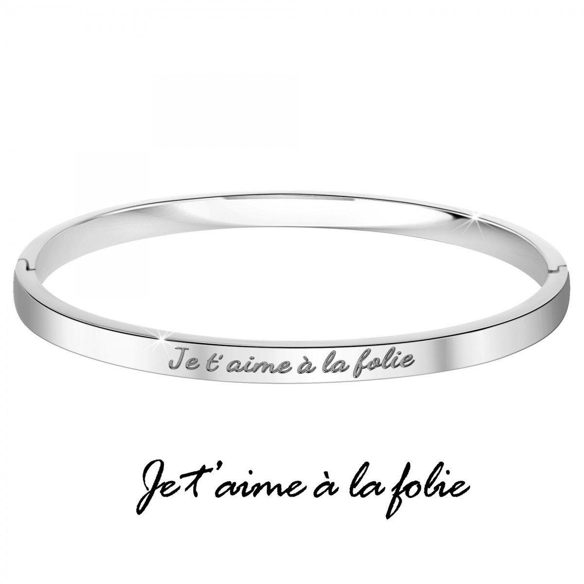 Voir la diapositive 3 : SC CRYSTAL Je t'aime à la folie - Bracelet par SC Crystal
