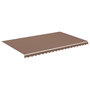 Voir la diapositive 2 : VIDAXL Tissu de remplacement pour auvent Marron 5x3 m