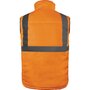 Voir la diapositive 2 : Delta Plus Gilet sans manche réversible HV orange bleu marine TS DELTA PLUS FIDJ3HVORPT